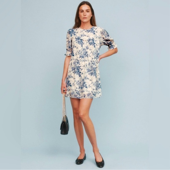 Reformation Conrad mini dress, NWOT. Size 0 - Picture 2 of 8